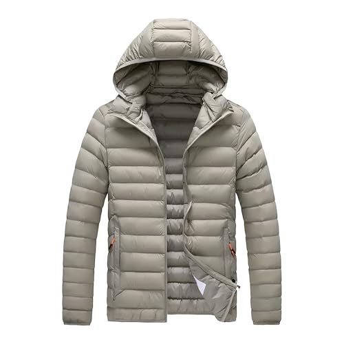 Parka matelassée légère homme grande taille pour contrer le froid et la pluie