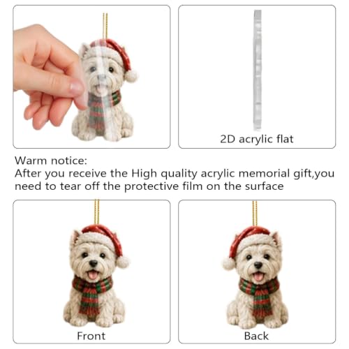 Westie Advent Calendar 2026, 24 Day Dog Christmas Countdown (Silver) - image 6
