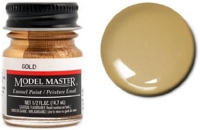 Testor Corp. Gold 1/2 oz Enamel Paint Bottle