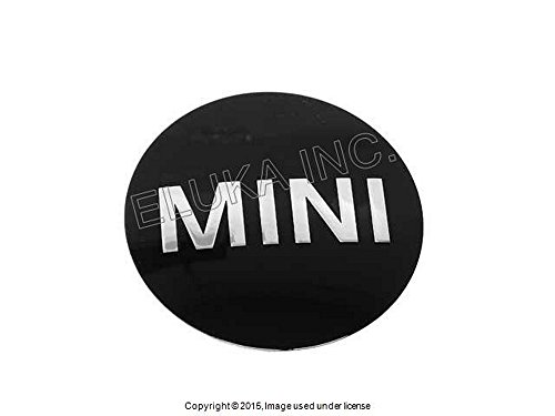 BMW Mini 2 x Genuine Emblem - ''Mini'' for Wheel Center Cap Cooper