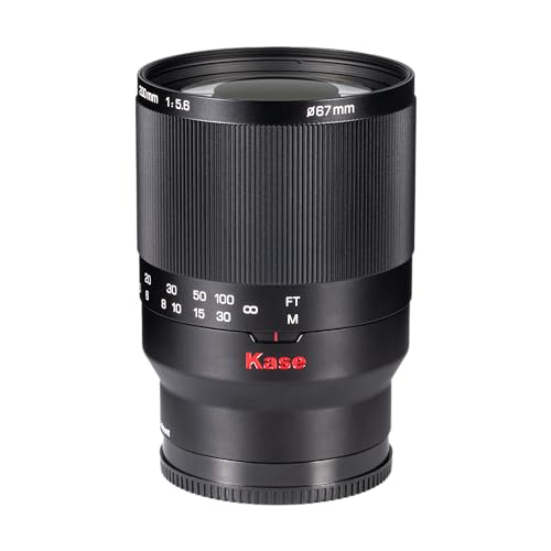 Kase 200mm F5.6 MC ���˃~���[ �A���~�j�E�� �|�[�g���[�g�����Y Sony E�}�E���g�Ή�