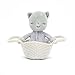 Jellycat Rock-a-Bye Kitten Stuffed Animal, 8 inches - Cats & Kittens Plush Toy - Classic Children's Gift