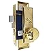 Mortise Lock Entry Lockset Deadbolt for Residential Commercial Backset 2-1/2