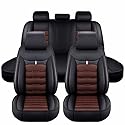 Full Set Auto Sitzbezüge für 𝗖itr𝗼en XM Sitzbezug Auto,Wasserdichtes VerschleißFest Leder Auto Sitzschutz,5 Stück Autositzbezüge Komplett-Set