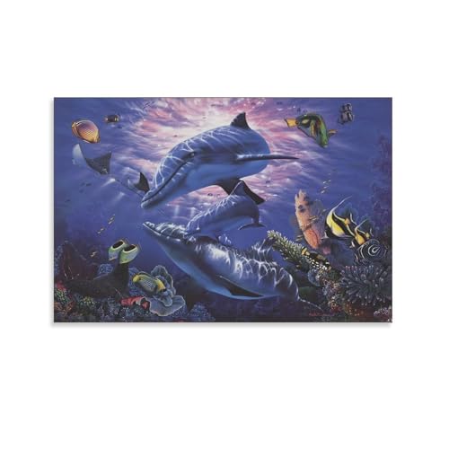 Impression sur toile marine pour créer une ambiance zen dans votre chambre à coucher
