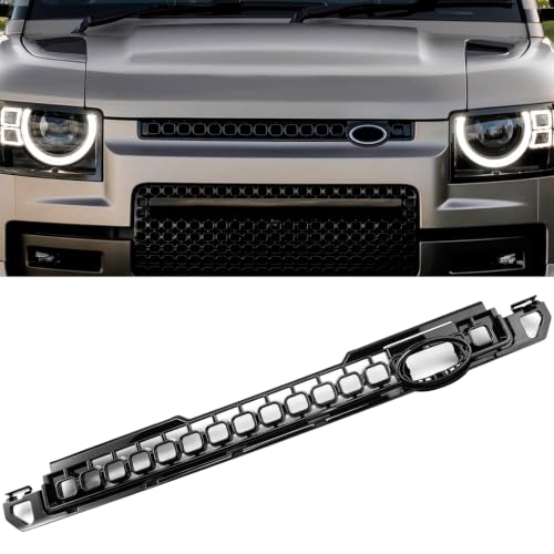 Black Octa-Style Bumper Grille Trim Badge Strip for Defender 90 110 130 by GafeSkui - Used condition - US$138.79