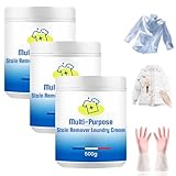 Multipurpose Stain Remover Washing Cream, Cleaning Cream for Stubborn Stains, Restores White and...