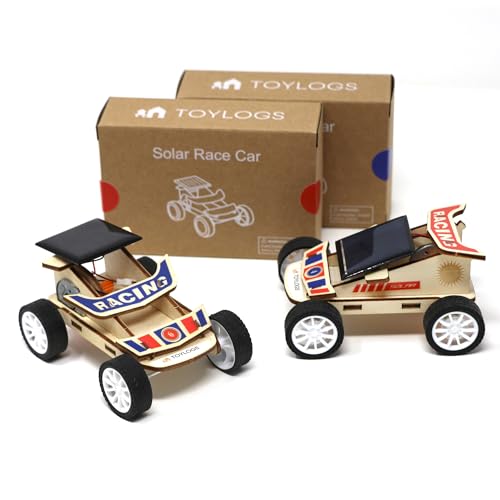 2 Pack Solar Mini Car DIY Sets for Classroom Education, STEM Gift for Boys and Girls, Kids...