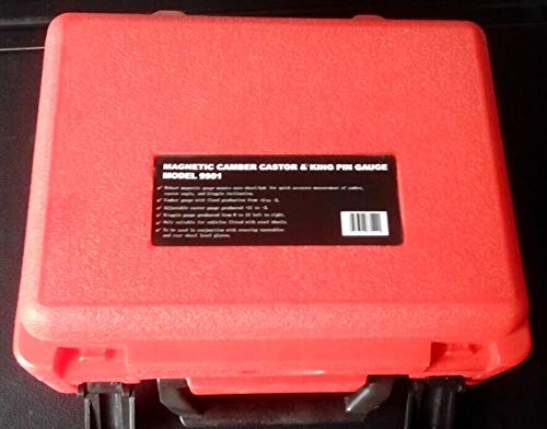 Yldee Metal Magnetic Camber Caster And King Pin Gauge (Red),Camber Caster Alignment Tool #TOP6