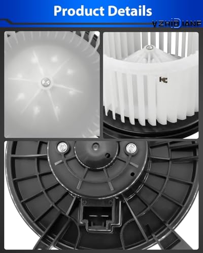 Image of HVAC Heater Blower Motor for:-Dodge Durango 2011-2019 | Grand Caravan 2008-2020, for:-Chrysler Town & Country 2008-2016, for:-Jeep Grand Cherokee 2011-2019, Replace OE#700216, 68029719AB