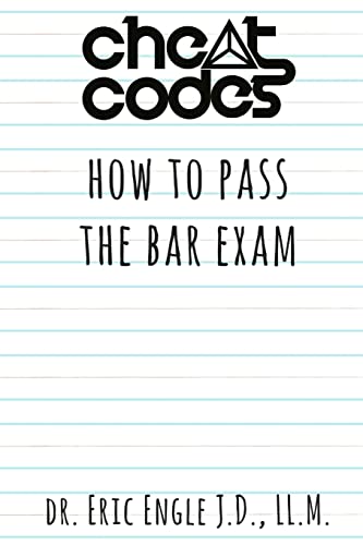 'Cheat Codes': How to Pass the Bar Exam (Quiz Master Multistate Bar Exam Review (MBE))