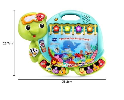 VTech Touch and Teach Sea Turtle Interactive Learning Book