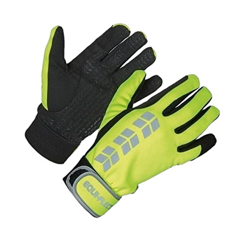 EQUI-FLECTOR Riding Gloves - Yellow / XS