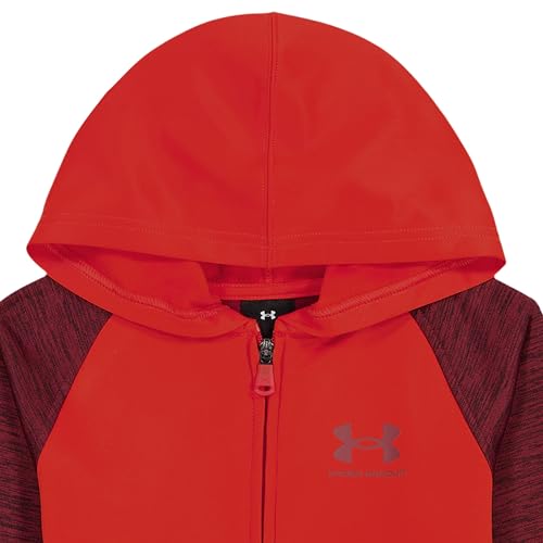 Image of Under Armour Boys' 2-Piece Hoodie Set, Full Zip Sweatshirt and Fleece Pants