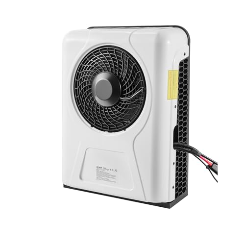 VEVOR Truck Air Conditioner 12V 10000 BTU Mini Split AC Unit 400 m/h Airflow Cab Air Conditioner Fast Cooling Low Noise for Semi Truck Camper Construction Vehicle Crane Tractor Excavator