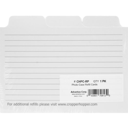 Cropper Hopper Photo Case Refill Cards 12/Pkg-4