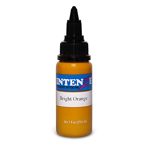 Intenze Tattoo Ink Brightest Tattoo Colour (Bright Orange), 1 oz (30ML)-image-15
