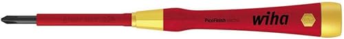 PicoFinish Electric Phillips (38879) Precision Screwdriver PH00 x 40 mm Fine Engineering Model Making Filigree Precision Screwdriver VDE Tested Piece Tested