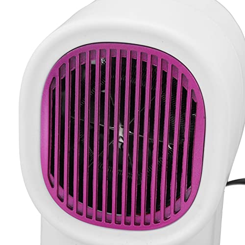 Home Space Heater 500W 100-220V Energiebesparende ventilatorkachel (wit) - Afbeelding 5