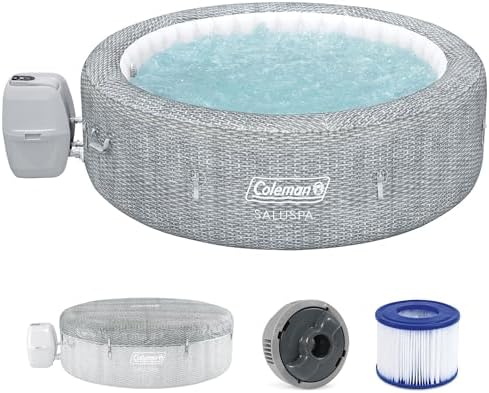 Coleman Sicily Energy-Efficient AirJet Inflatable Hot Tub 5-7 Per...