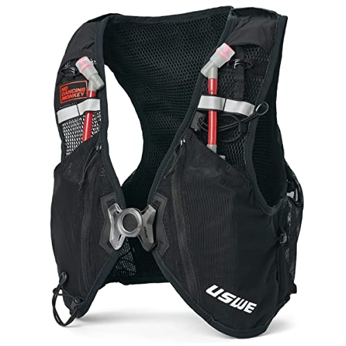 Sac à dos USWE Pace 14L taille M pour courir sans ballottement avec flasques d\'hydratation