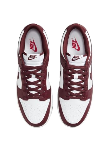 Image of Nike Dunk Low Retro SneakerHomme, White Redwood Gym Red, 12.5 US