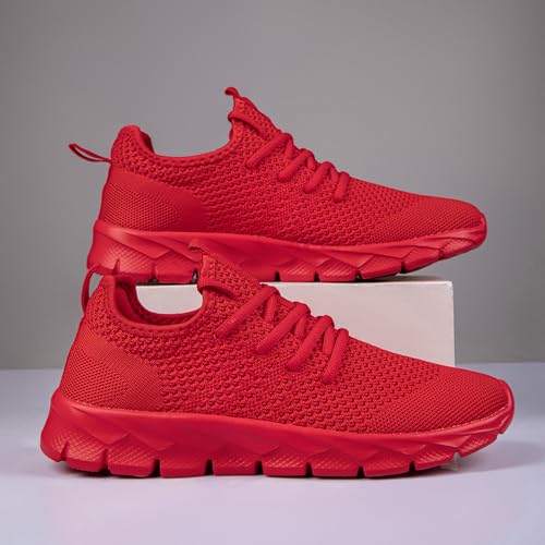 Image of YITUHIO Mens Running Shoes Fashion Sneakers Tennis Walking Shoes Lightweight Athletic Gym Workout Shoes