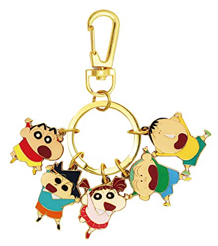 クレヨンしんちゃん 5種キーリング(かすかべ防衛隊)