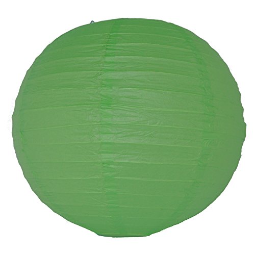 K-LIMIT Lampion Papierlaterne Party Event Geburtstag Hochzeit Dekoration / grün / 30 cm