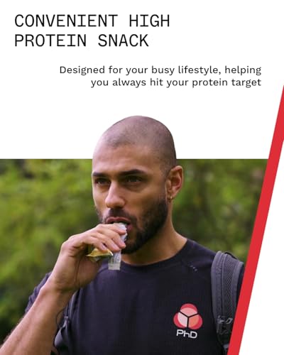 PhD Nutrition Smart Protein Bar Low Calorie, Nutritional Protein Bars/Protein Snacks, High Protein Low Sugar, Chocolate Peanut Butter Flavour, 20g of Protein, 64g Bar (12 Pack) - Image 5