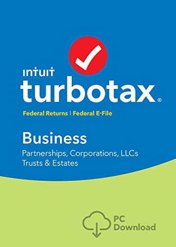 TurboTax Business Tax Software 2017 Fed + Efile PC Download