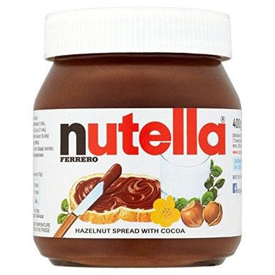 Miniatura 2 de Nutella Crema de chocolate con avellana, 400 g14.1oz., (paquete de 2) (importado de Canadá)