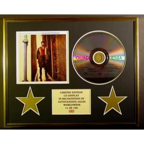 THE WHO - QUADROPHENIA/CD DISPLAY/LIMITED EDITION/COA/MUSIC FROM THE SOUNDTRACK OF THE WHO FILM Cover