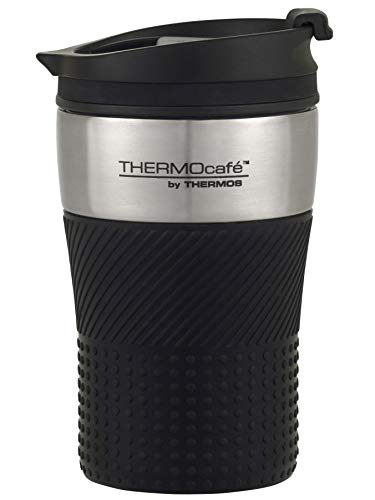 THERMOcafe Vacuum Insulated Stainless Steel Travel Cup, 200ml, Black, HV200BK6AUS