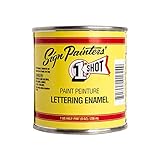 1 Shot Lettering Sublime Green Pinstriping Lettering Enamel Paint, Half Pint