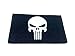 Produktbild Punisher Schwarz Bestickt Airsoft Klett-Patch