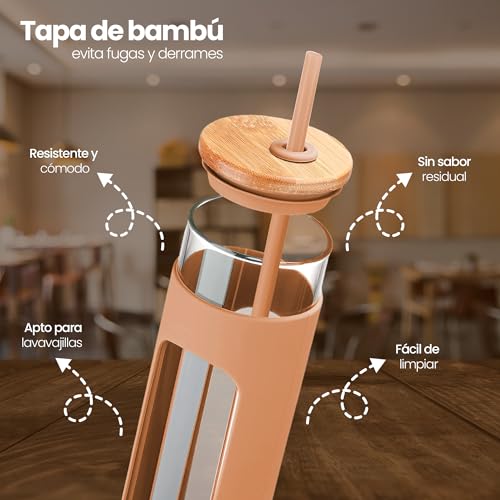 La mejor comparación de Vaso con tapa y popote para comprar hoy. 6 Imagen adicional