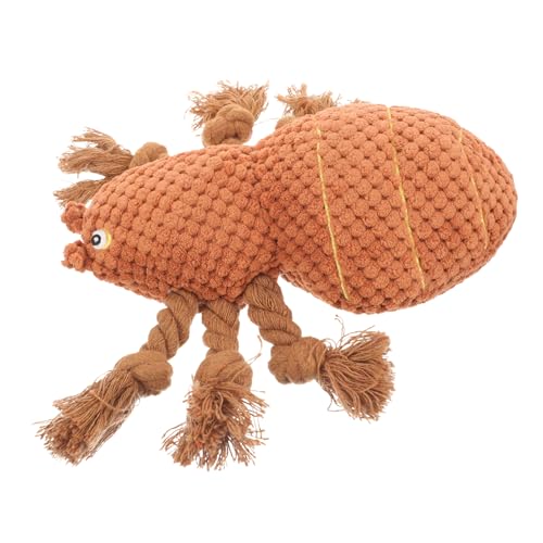 SUPVOX Halloween Interactive Dog Spider Durable Chewable Rope Plaything for Puppies and Dogs Engaging Pet Supply for Chewing and Playtime