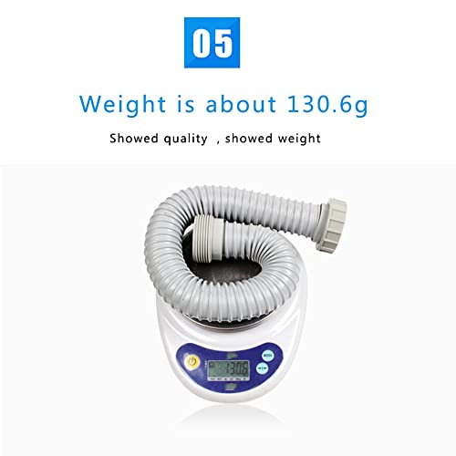 Manguera de desagüe G1 1/2 extensible de 45 cm para fregadero 8