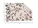 C&F Home Blair Garden Quilted Oblong Rectangular Cotton Reversible Scalloped Dining Tabletop Placemats Set of 6 All Seasons Spring Summer Home Kitchen Dinner Table Decor Decoration S/6 13