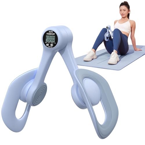 Image of MERACH Thigh Trainer, Pelvic Floor Exercise Devices with Display Counter, Inner Thigh Exerciser for Women, Home Fitness Equipment for Hip /Leg /Butt