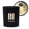 ANMA Luxury Candle – Aromatherapy Bliss – Beautiful Botanicals, Natural Wax, Precious Stones, Exquisite Fragrances – Scented Home Accents to Relax & Rejuvenate – Vegan Blends (Pink Champagne)