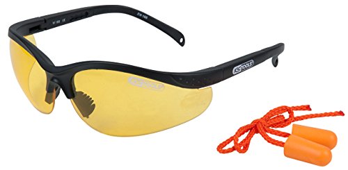 KS TOOLS 310.0166 Gafas de protección amarillo