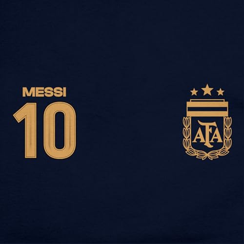 Image of Icon Sports Officially Licensed Argentine Football Association Lionel Messi Pullover Hoodie - Unisex Kids