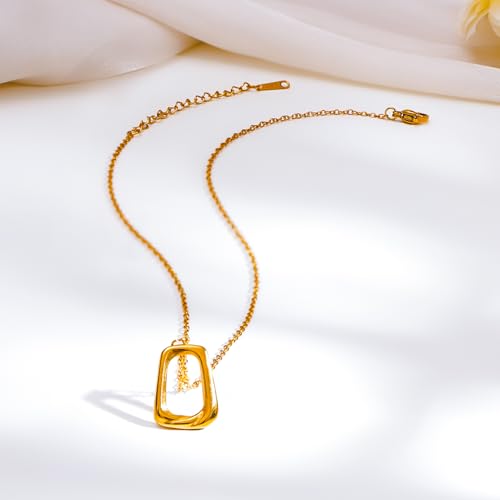 Image of Rubans Demi Fine Stainless Steel Pendant Chain Daily Gift for Women & Girls