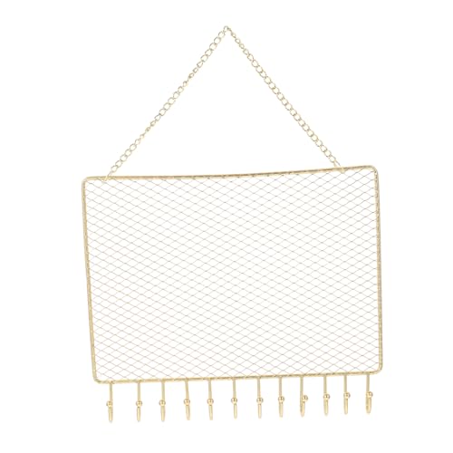 Homoyoyo Estante De Joyería De Pared Separadores De Cajones Zapatero De Pie De Varios Niveles Mostrar Bandeja De Almacenamiento Exhibición De Joyas Vitrina Roca Perchero Oro Golden Planchar