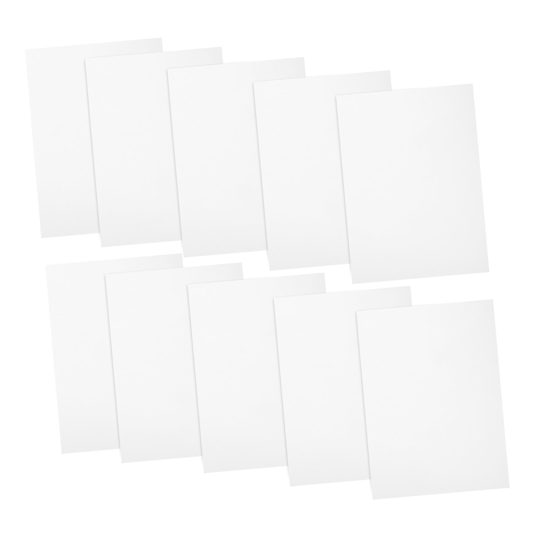 iplusmile 100 feuilles Papier Épais Double Face pour Impression et Loisirs Créatifs Papier Cartonné pour Écriture et Bricolage Quotidien