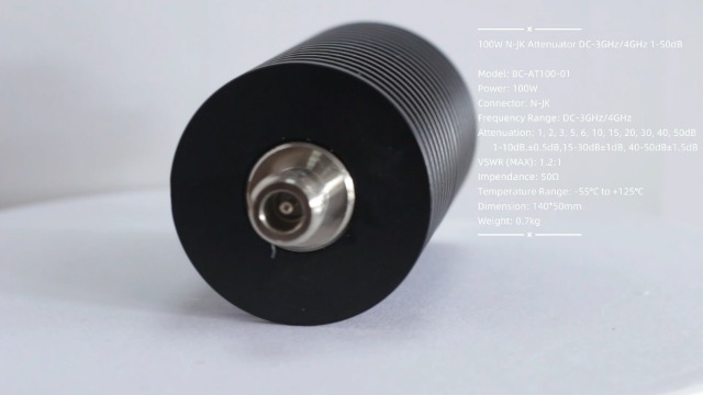 BECEN 150W N Male To Female Connector RF Attenuator,1-50db,DC To 3GHz,50 Ohm (5db) : Buy Online At Best Price In KSA - Souq Is Now