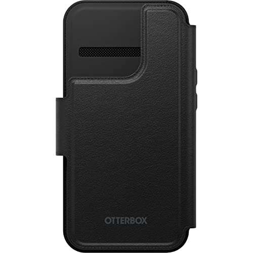Image of OtterBox Detachable Folio Wallet (Case Sold Separately) for MagSafe - iPhone 15 Pro and iPhone 14 Pro - Shadow (Black)