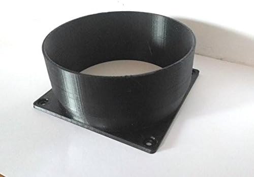 MG3D Designs ASIC Antminer S15 DragonMint Whatsminer Ebang 120mm Fan Duct Cooling Shroud to 5 Inch Vent HosHose